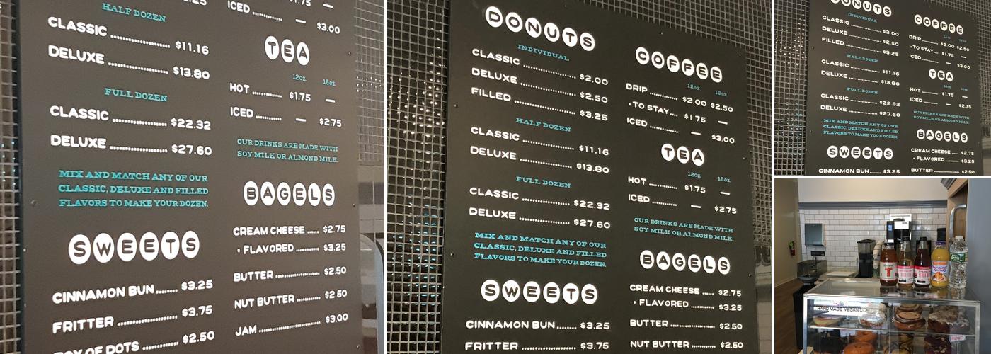 Dottie's Donuts Menu