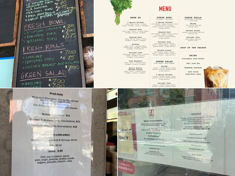 DragonEats Menu