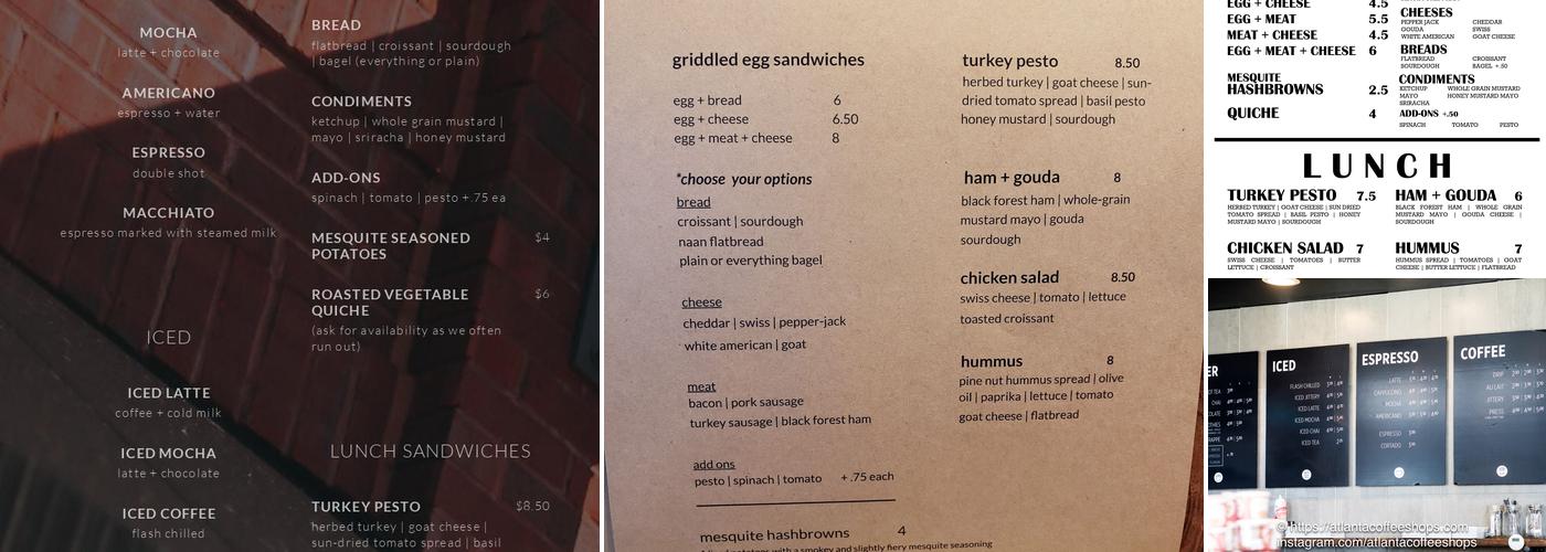 Drip Menu