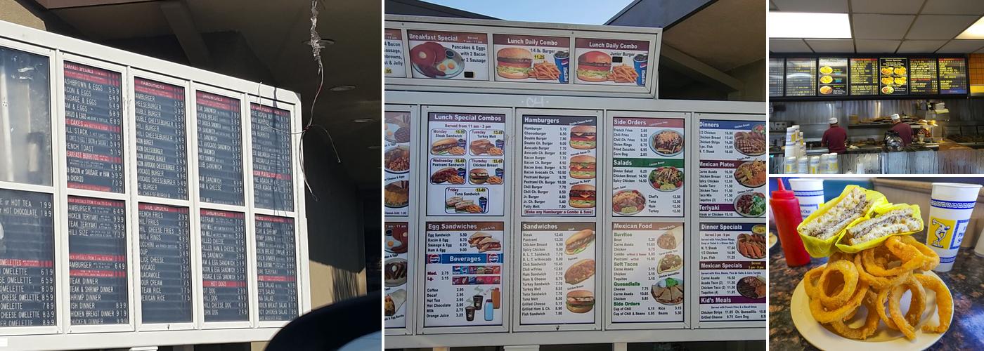 Duke's Charbroiler Menu