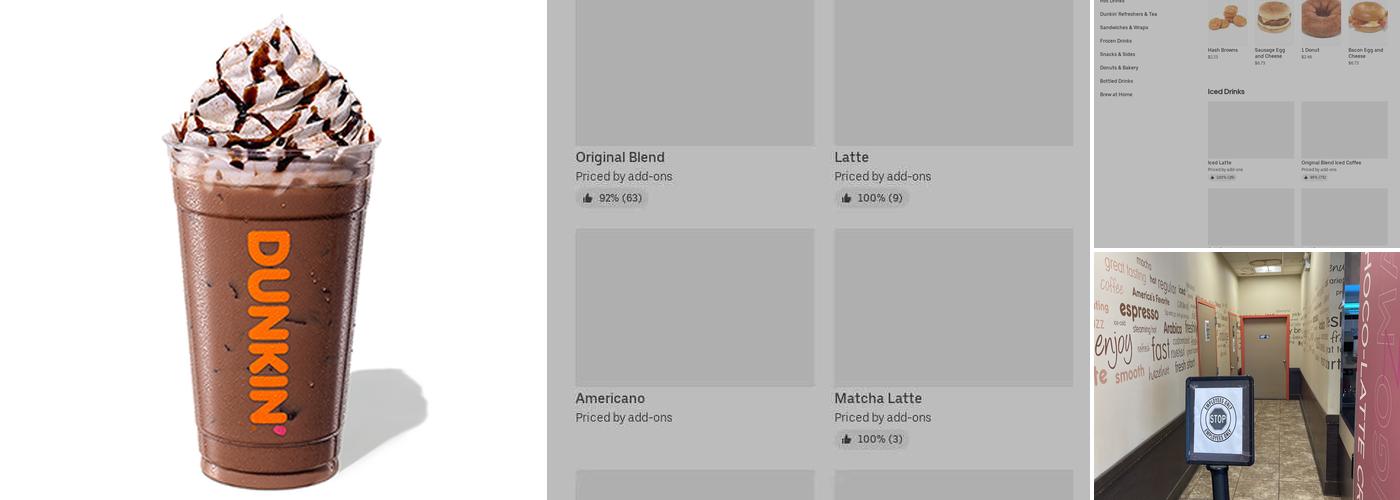 Dunkin' Menu
