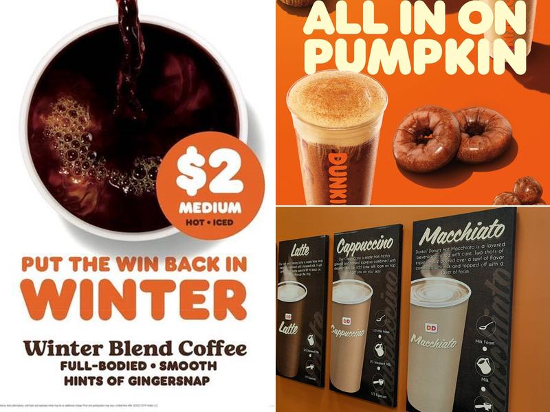 Dunkin' Menu