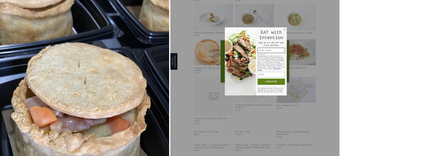 Eat By Stacey Weber Menu