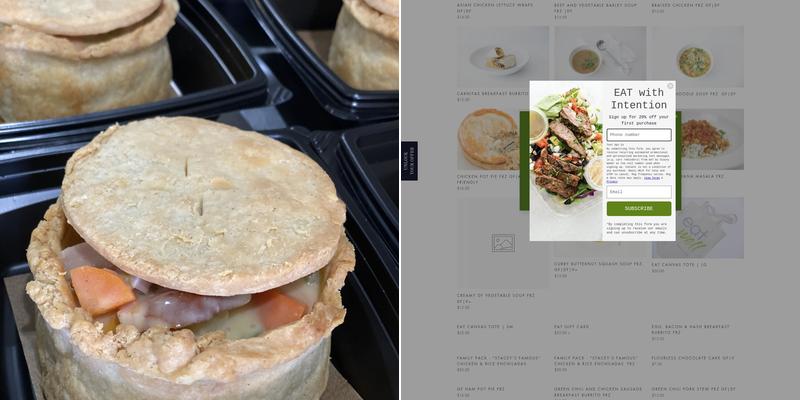 Eat By Stacey Weber Menu