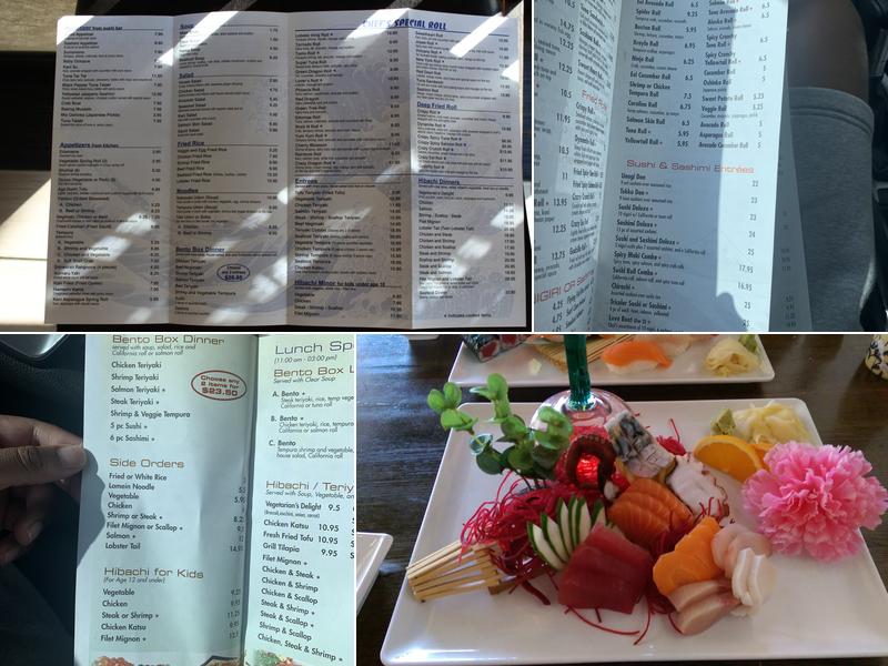 Edomae Sushi & Hibachi Grill Menu