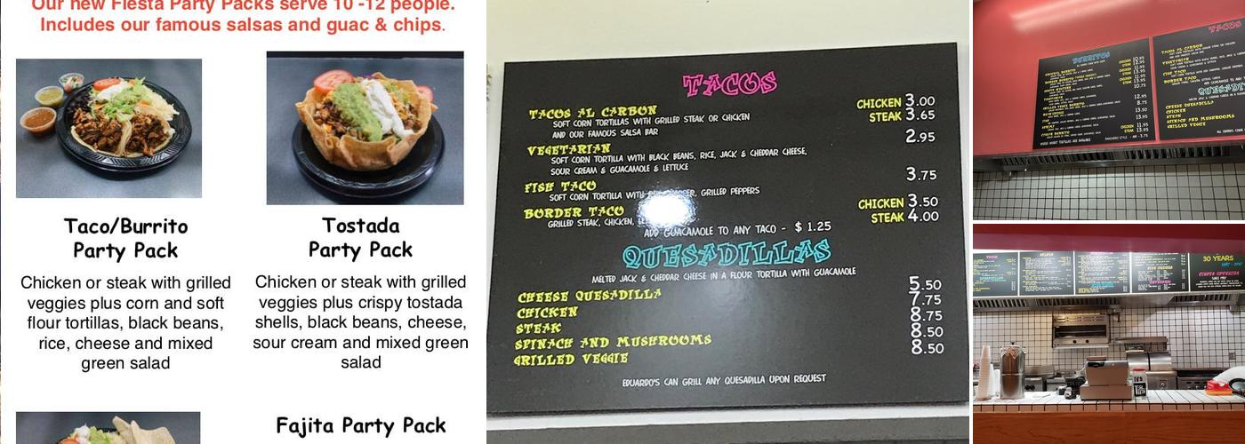 Eduardo's Border Grill Menu