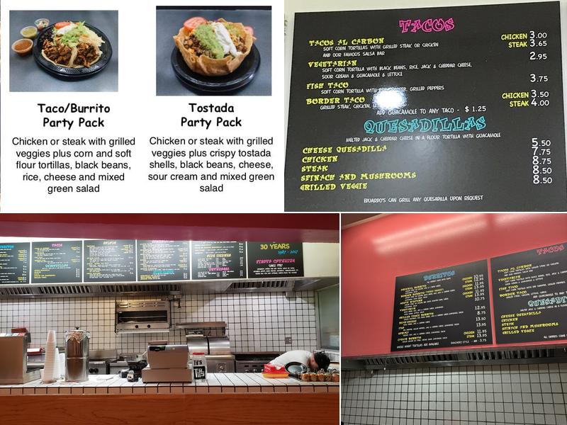 Eduardo's Border Grill Menu