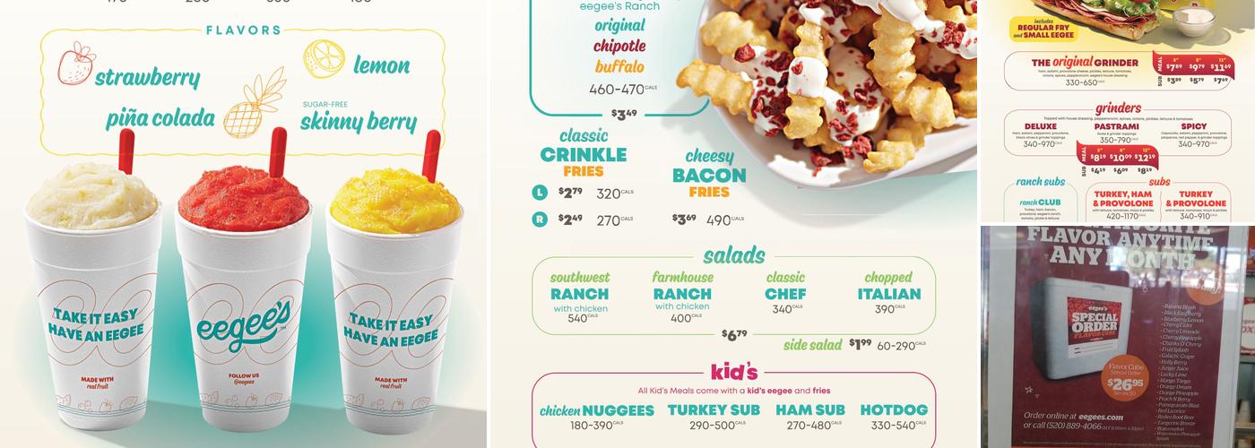 eegee's Menu