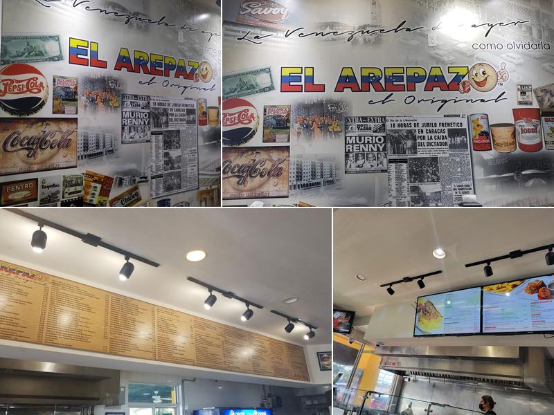 El Arepazo Doral Menu