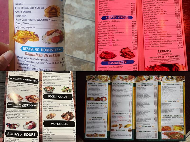 El Cofre Menu