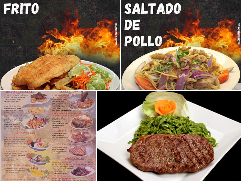 CHEF HORNERO PERUVIAN RESTAURANT BAR Menu