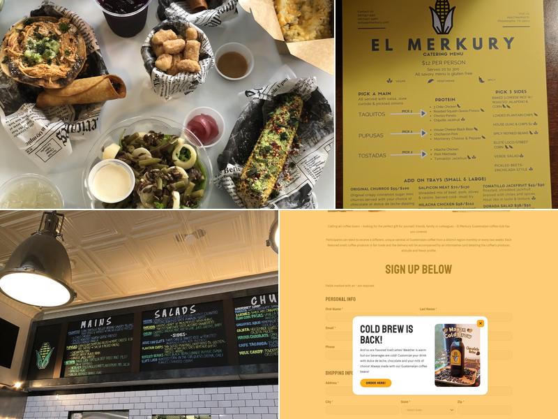 El Merkury Menu