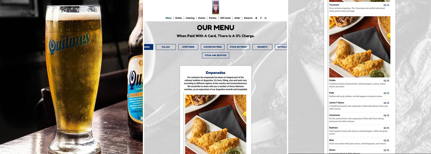 El Nandú Restaurant Menu