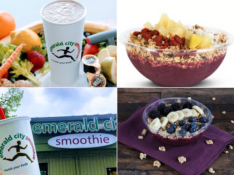 Emerald City Smoothie - Redmond 16717 Redmond Way Suite 120, Redmond