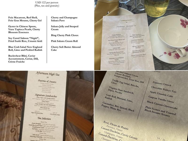 Salamander Washington DC Menu