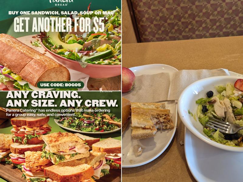 Panera Bread Menu