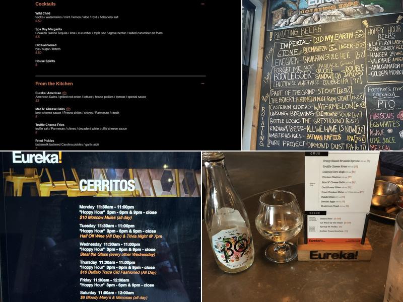 Eureka! Menu