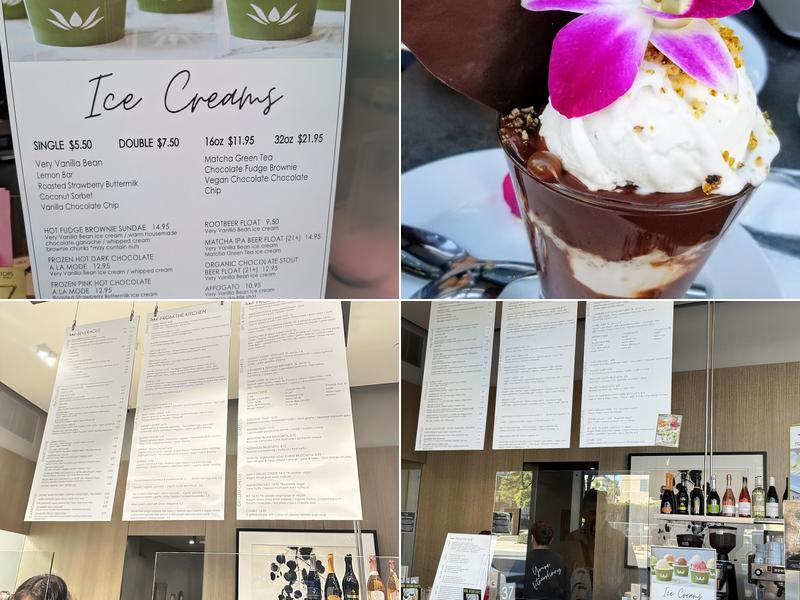 Extraordinary Desserts Menu