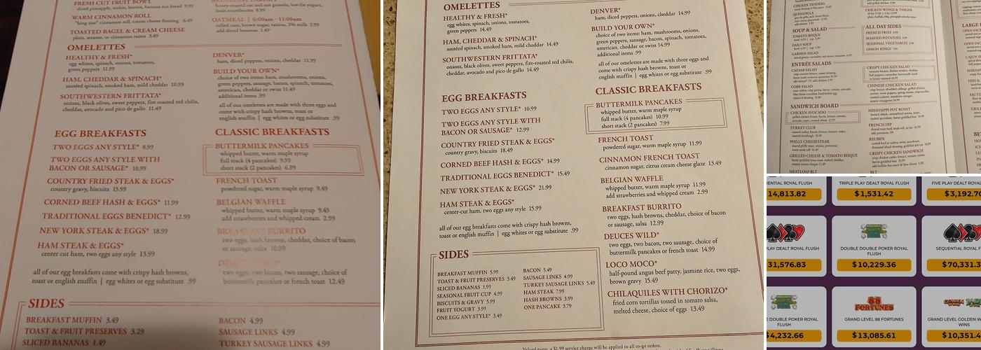 Farm Menu