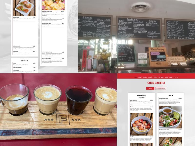 Fillmore Coffee Co. Menu