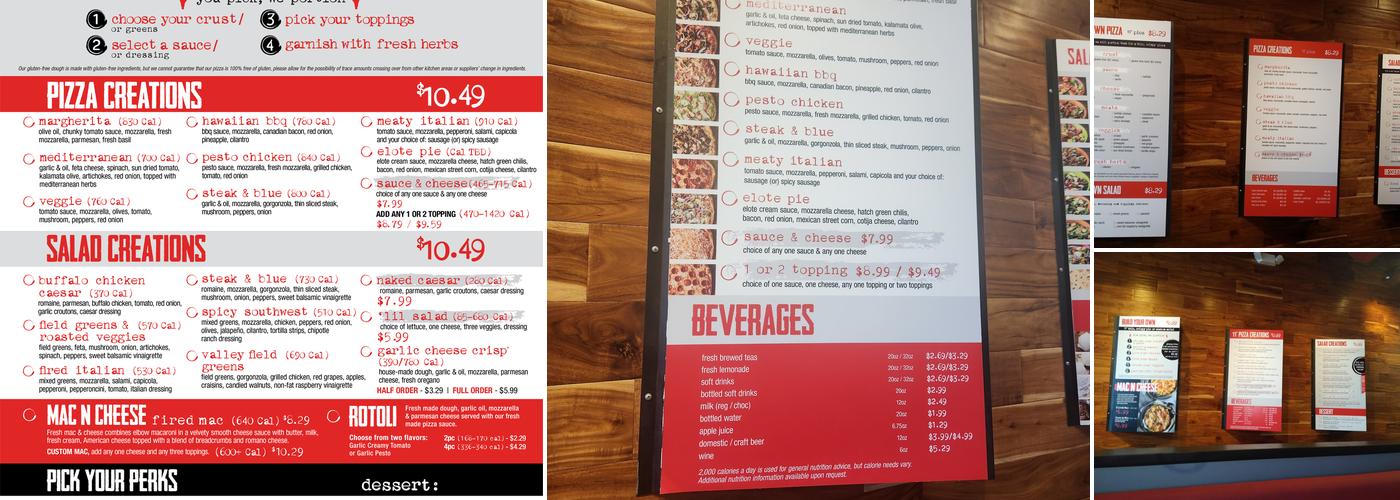 Fired Pie Menu