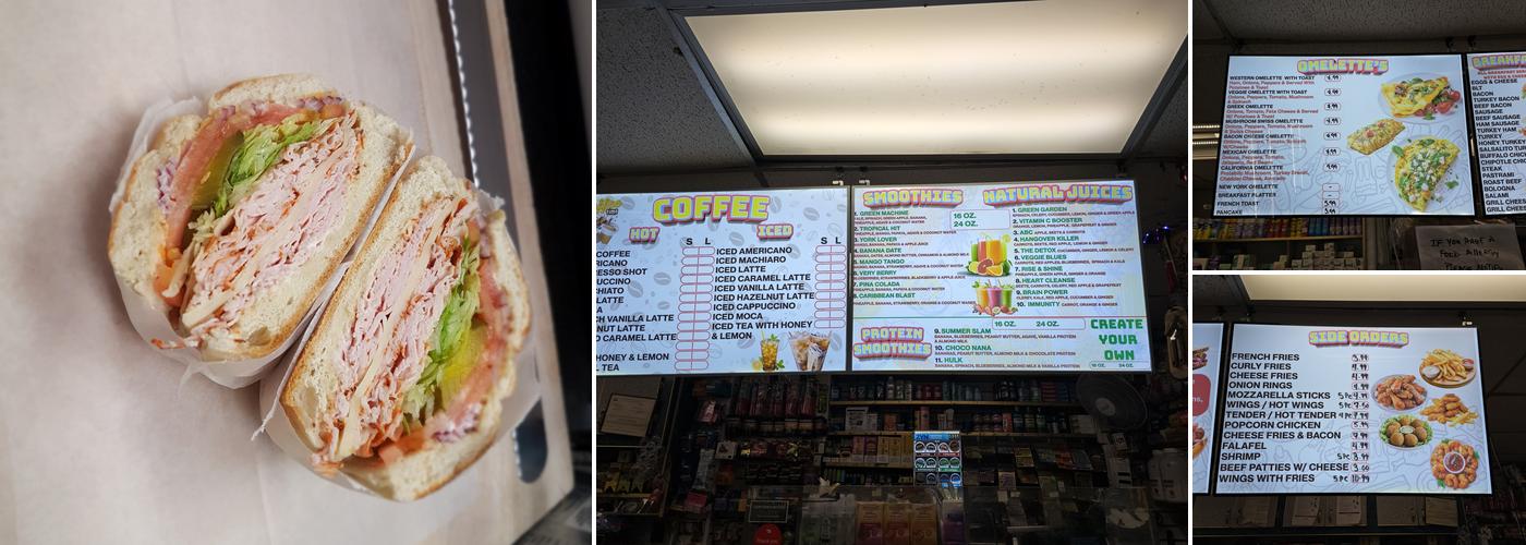 First On First Deli Menu