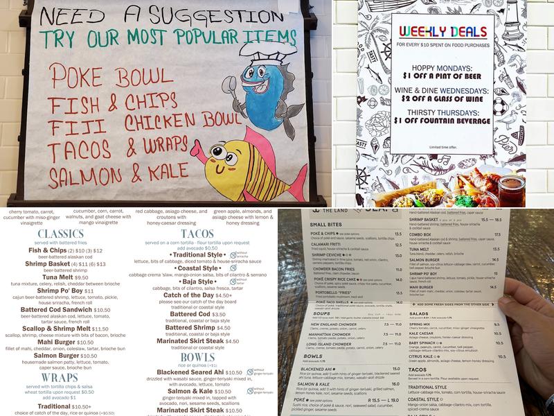 FISH DISTRICT Menu