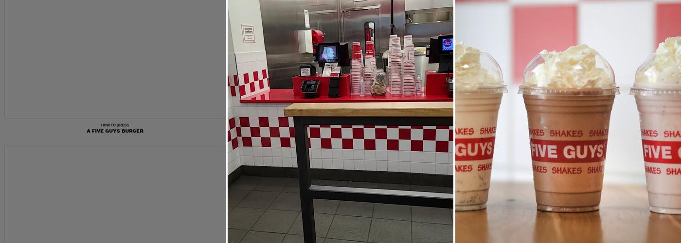 Five Guys Menu