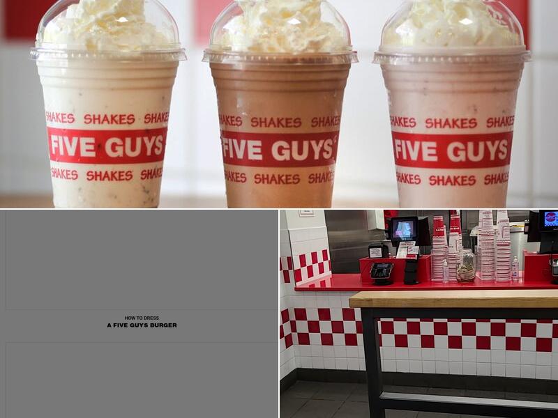 Five Guys Menu