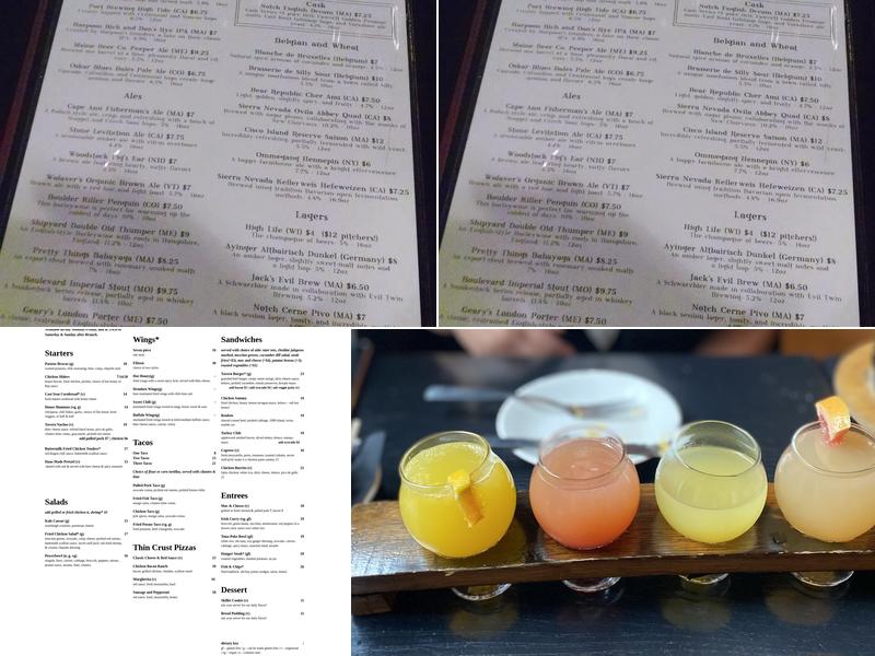 Five Horses Tavern - South End Menu