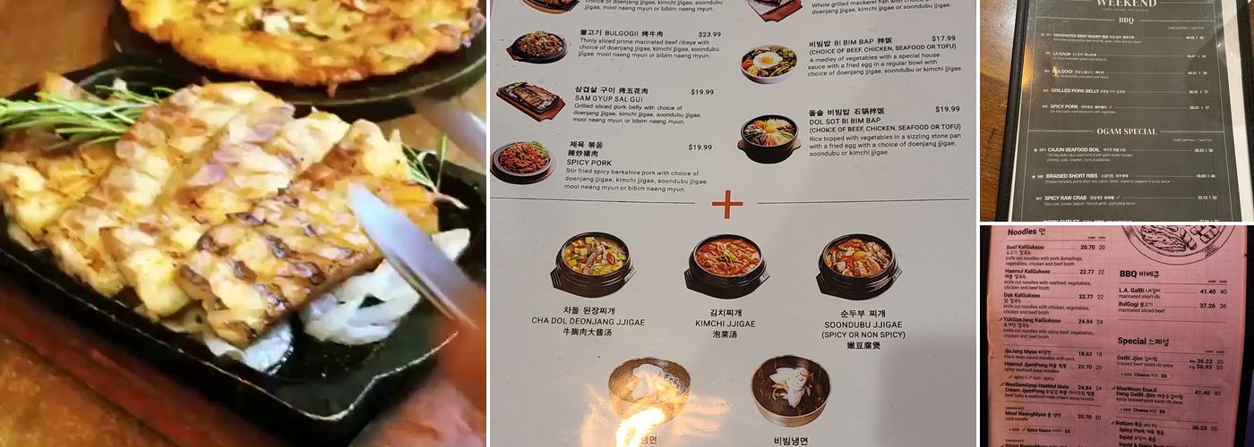 Five Senses (Koreatown) Menu