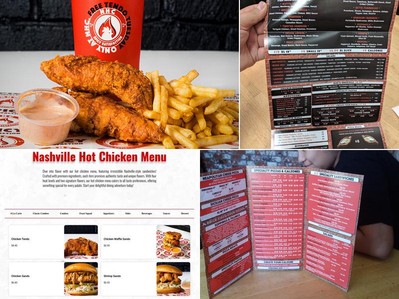 Nashville Hot Chicken Menu