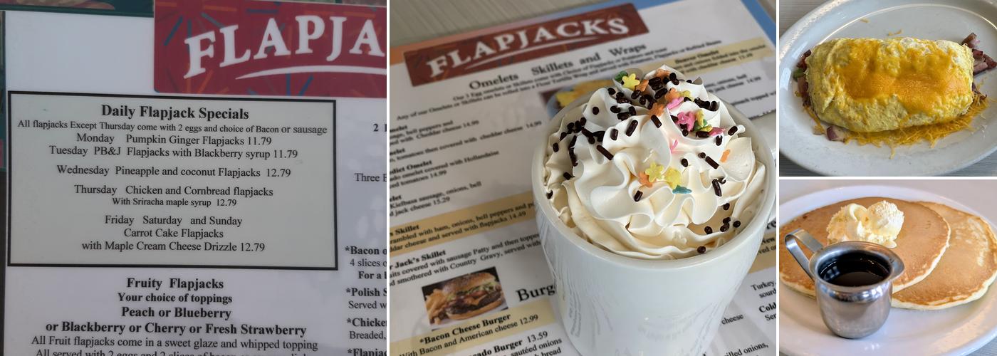 FlapJacks Diner Menu