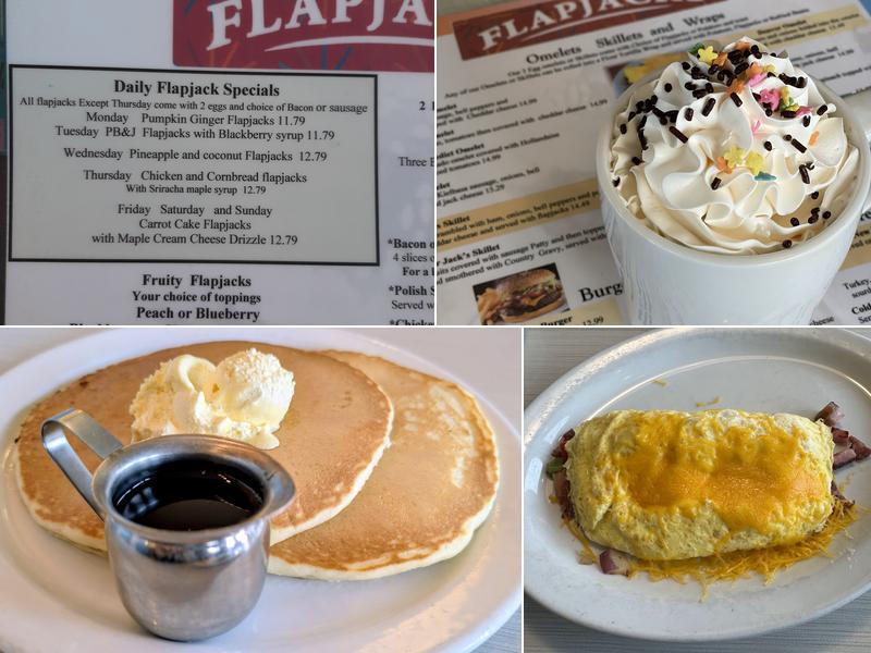 FlapJacks Diner Menu