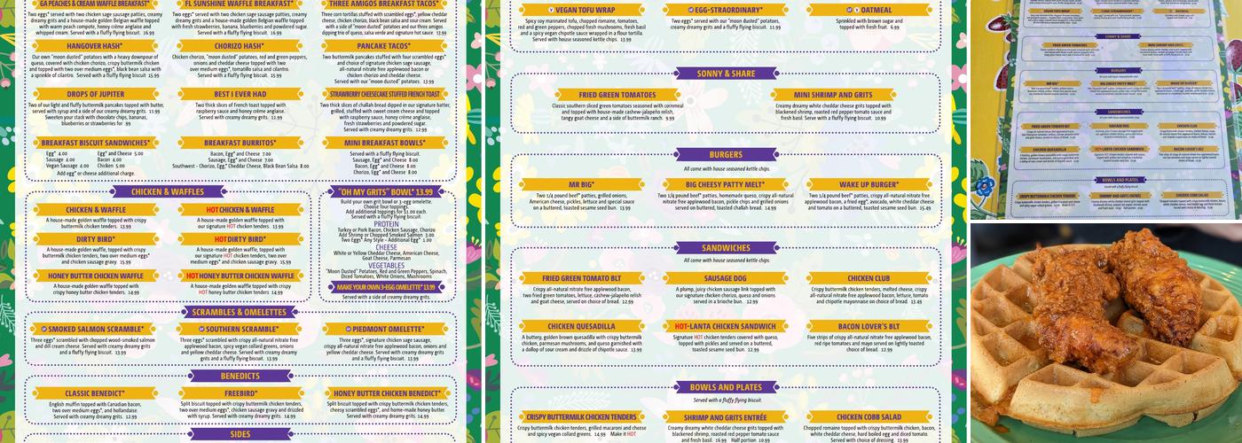 The Flying Biscuit Cafe Menu