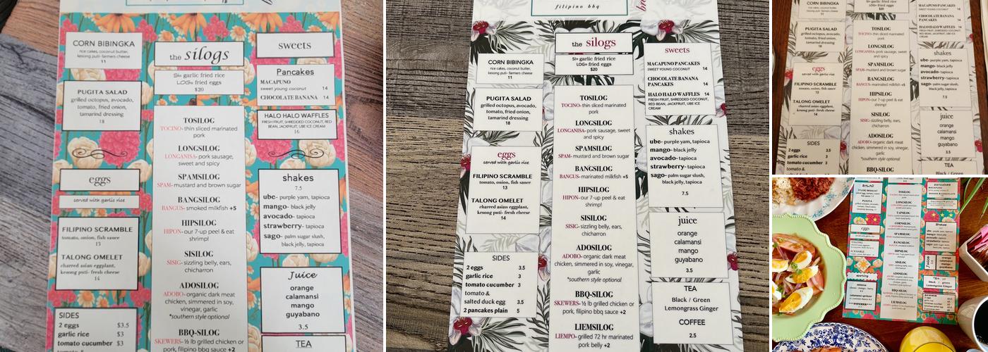 FOB Menu