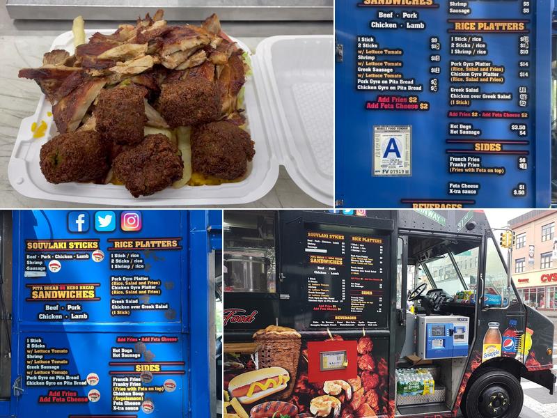 Franky's Souvlaki Menu