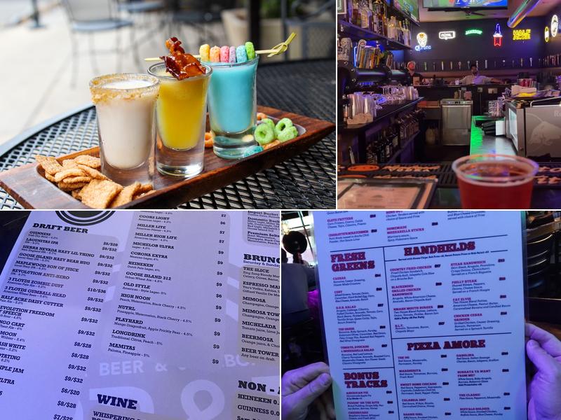 PB&J: Pizza Beer and Jukebox Menu