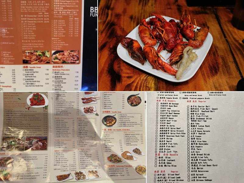 Funny BBQ 98 Menu