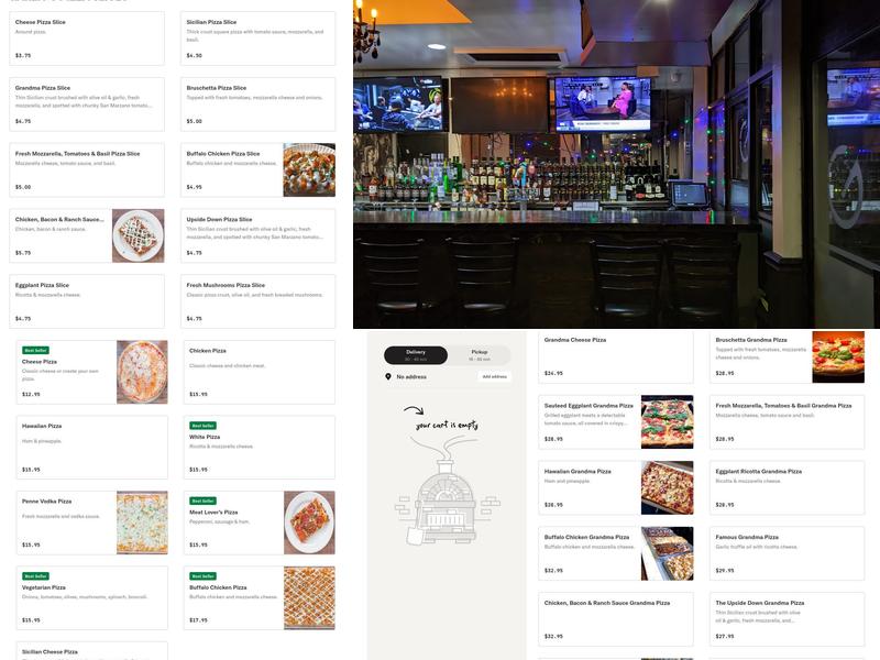 Garlic New York Pizza Bar Menu