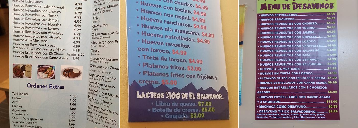 Genesis Menu