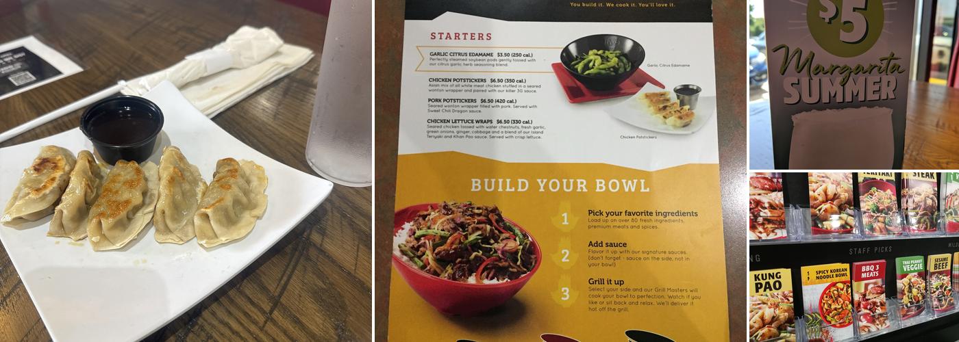 Genghis Grill Menu