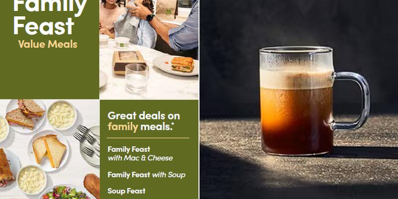 Panera Bread Menu