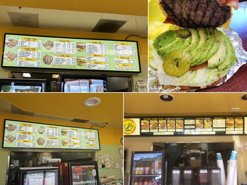 Golden Bowl Teriyaki Menu