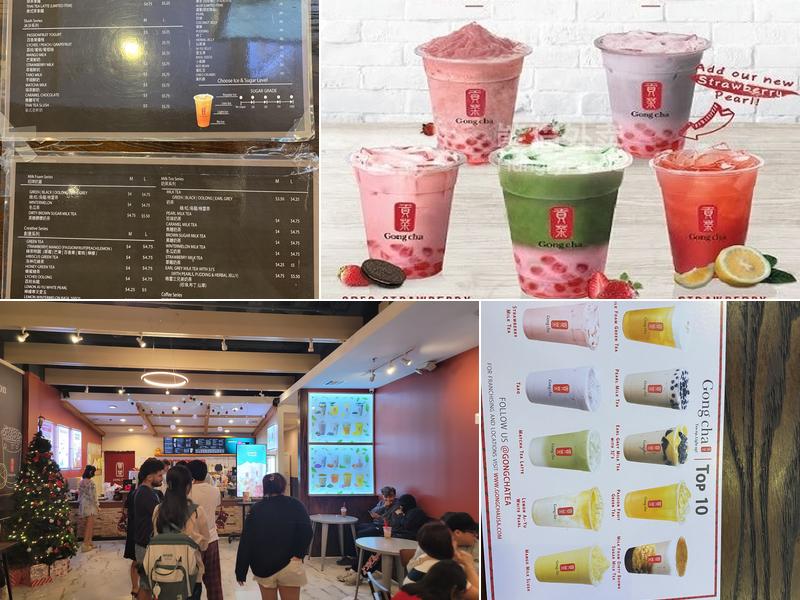 Gong Cha Menu
