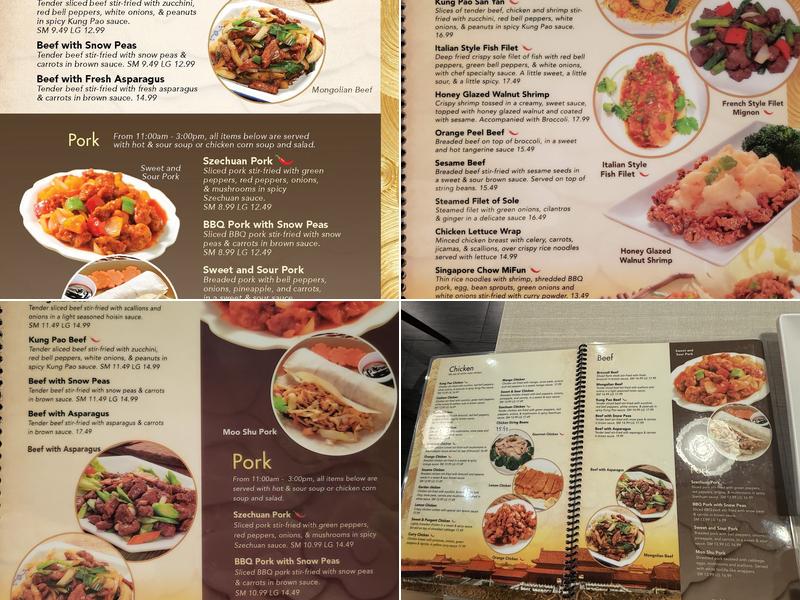 GOURMET PALACE Menu