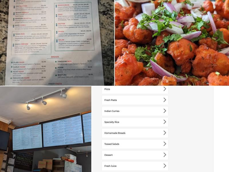 Veggie Crust (Kosher) - Brookline Menu