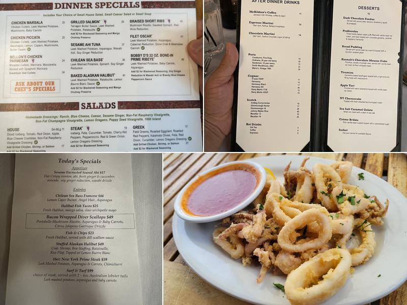 Grape Street Wine Bar Menu