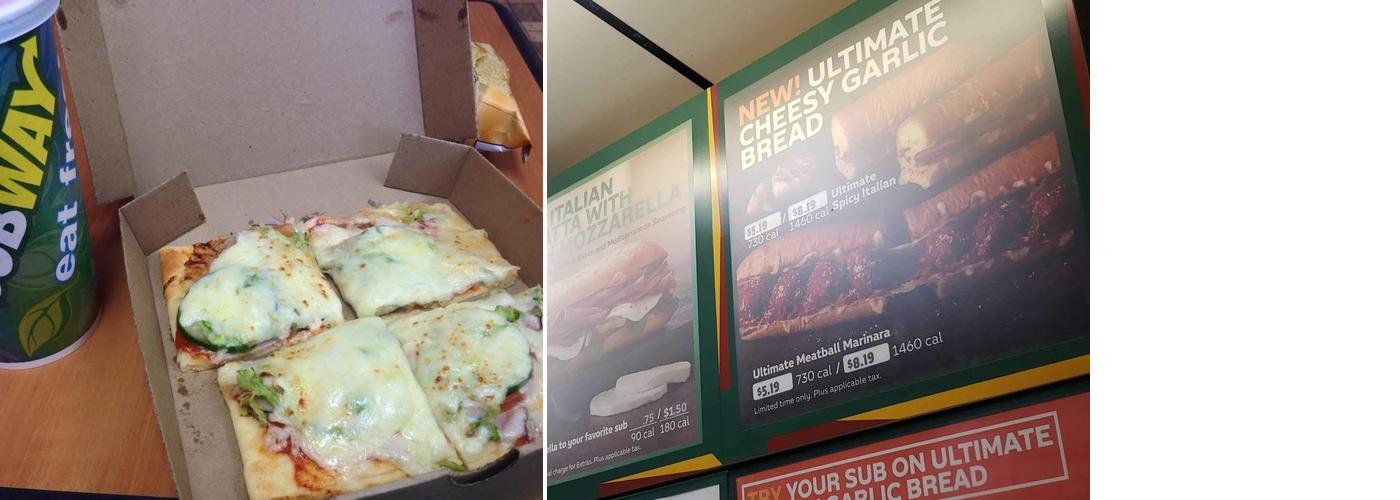 Subway Menu