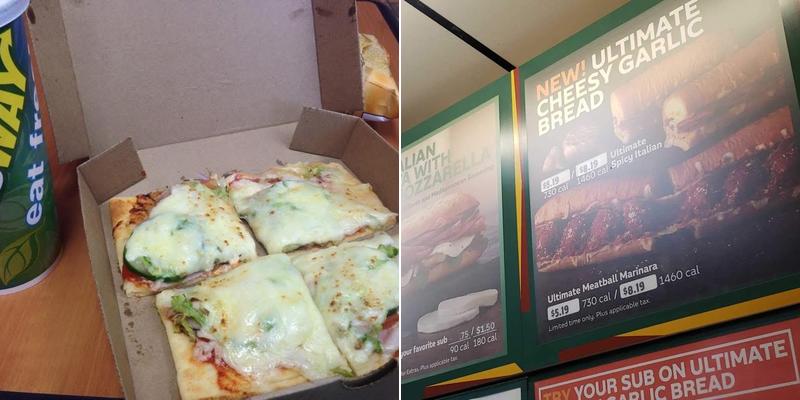 Subway Menu